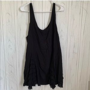 Intimately Free People Black Flowy Tank Top